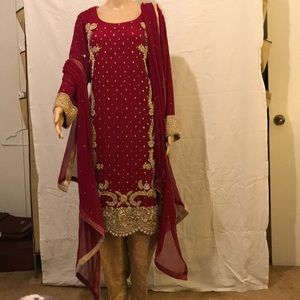 Traditional Heavy Kam Shirt With Trousers